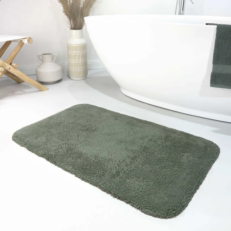 Badteppich Grün "Ole" WECONhome Basics