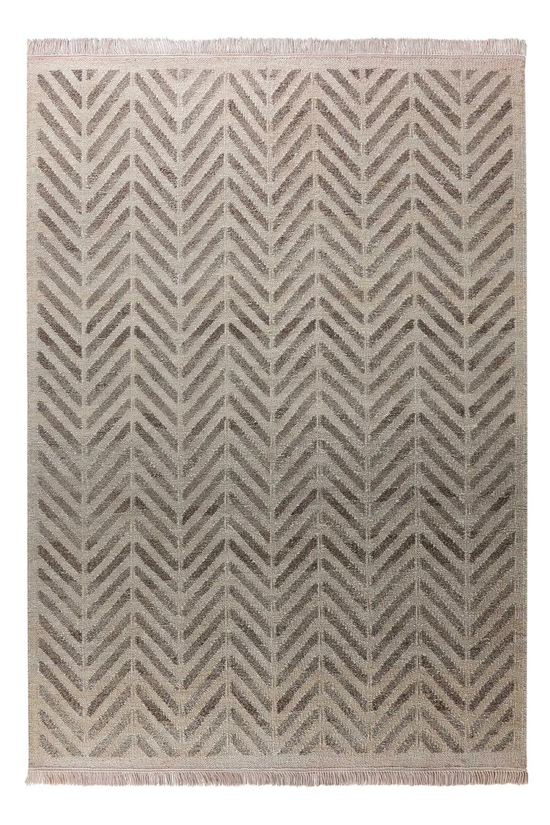 Esprit Kelim Teppich Taupe "Ethno"