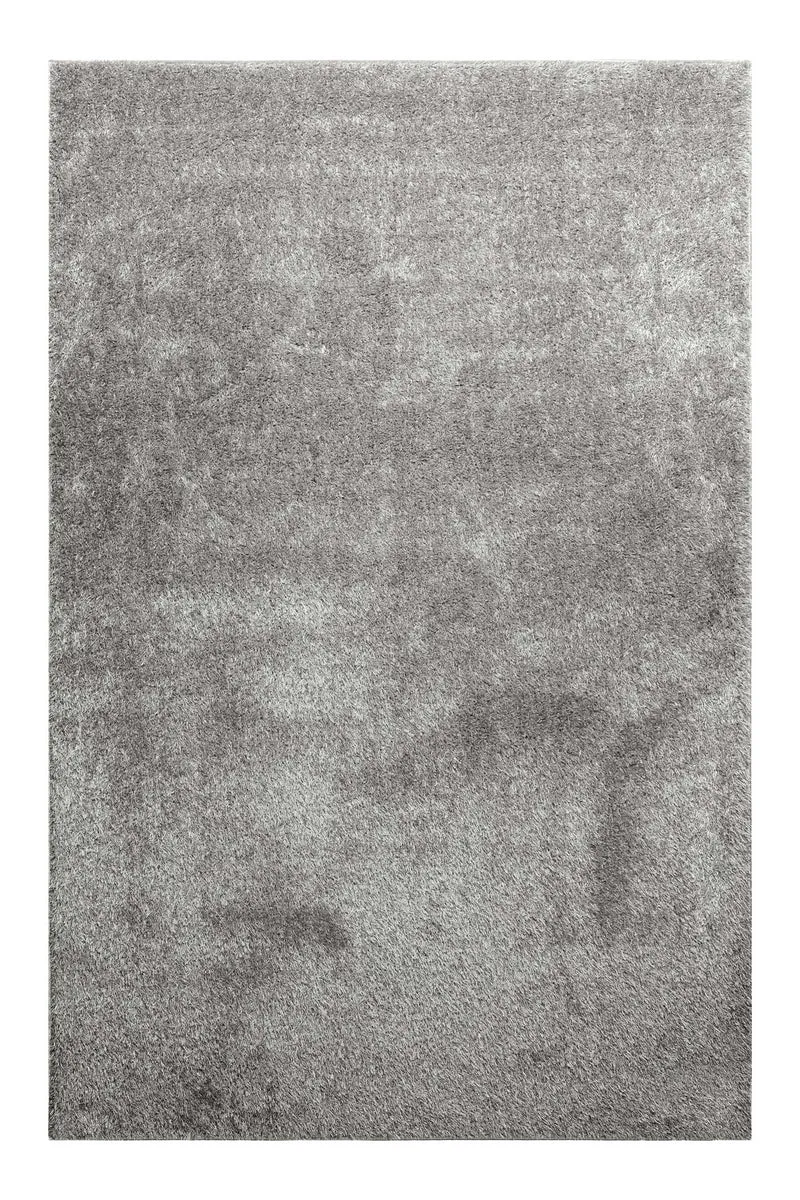 Teppich Hellgrau Hochflor "Flavio" Homie Living