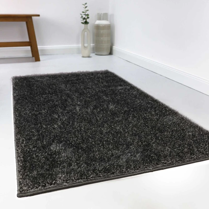 Esprit Teppich Anthrazit Hochflor "#Swagger Shag"