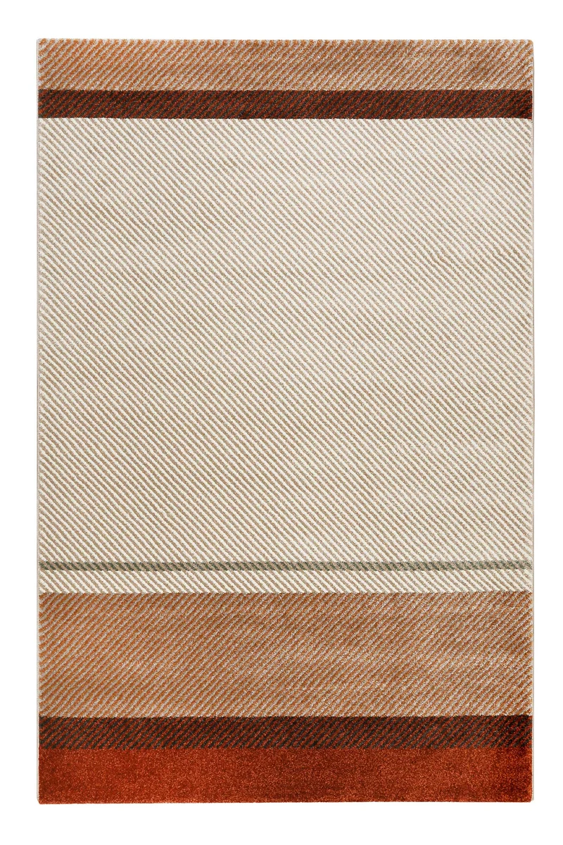 Esprit Teppich Taupe Braun Kurzflor "Eastwood"