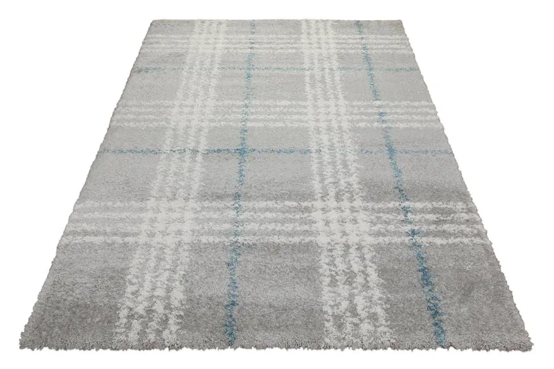 160x230 cm Teppich Wohnzimmer Grau