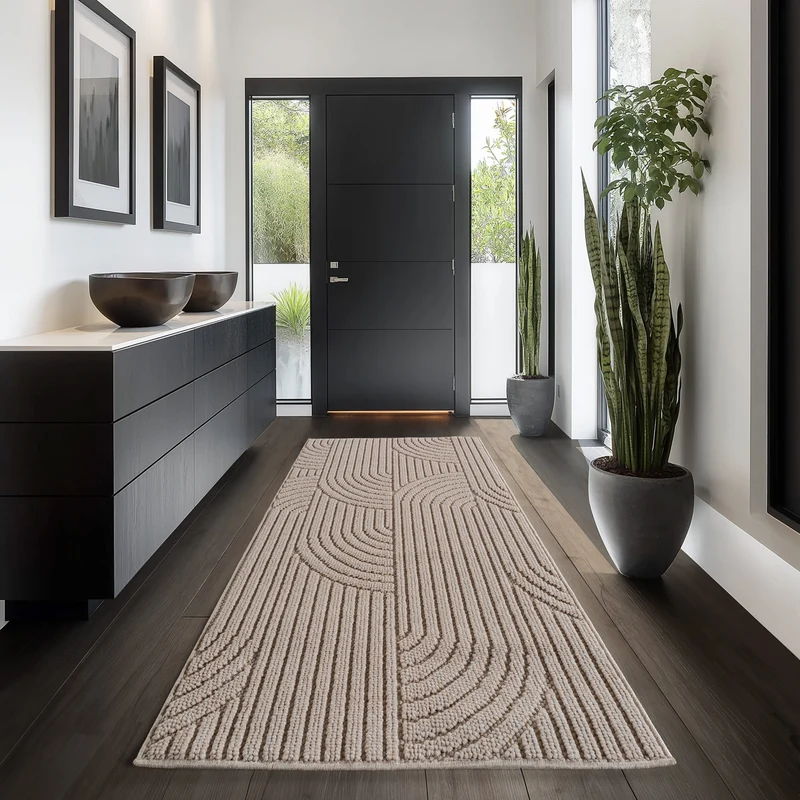 Carpettex Bouclé Teppich Schlingenflor Skandi Boho Weich