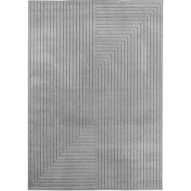 Carpettex Kurzflor Teppich 3D Hoch-Tief Skandi Boho Indoor Outdoor