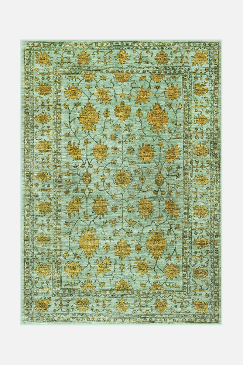 Floral Citrin Teppich