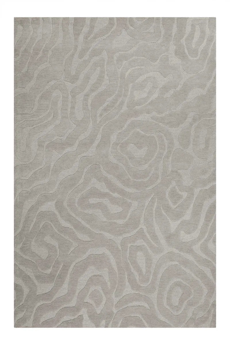Esprit Kurzflor Teppich Grau "Bay Edition"