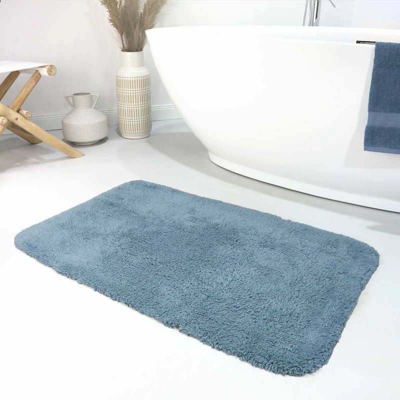 Badteppich Blau "Ole" WECONhome Basics